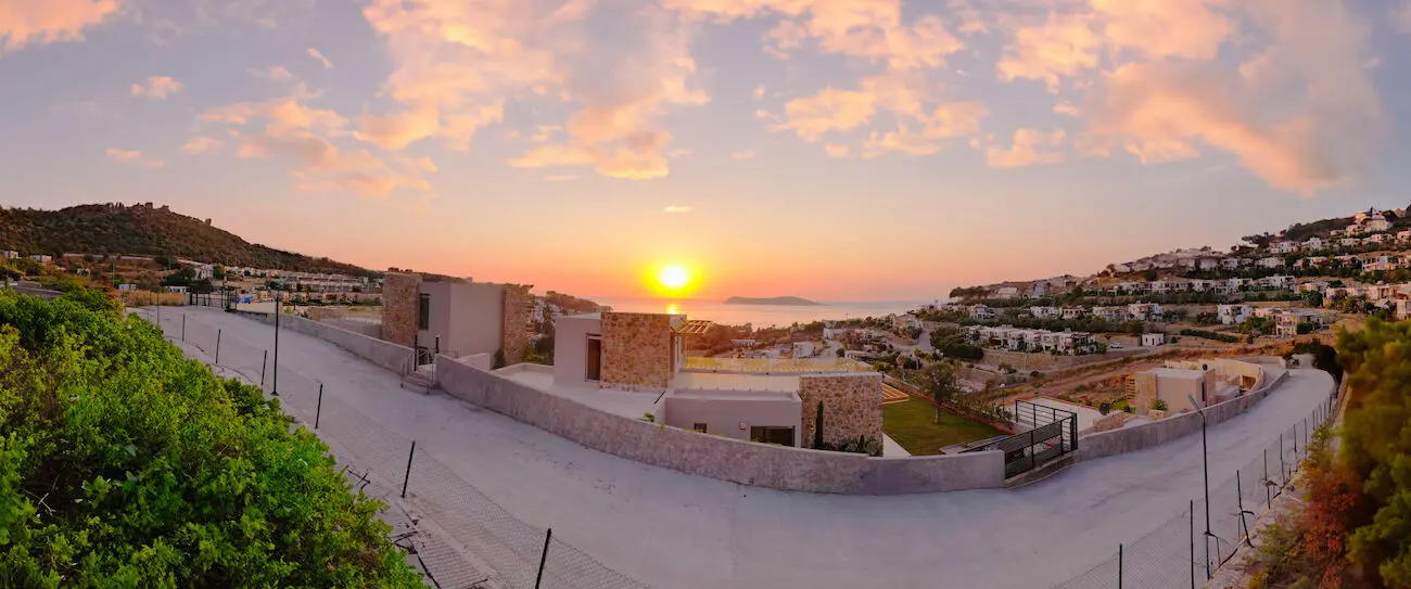 Sunset in Gumusluk
